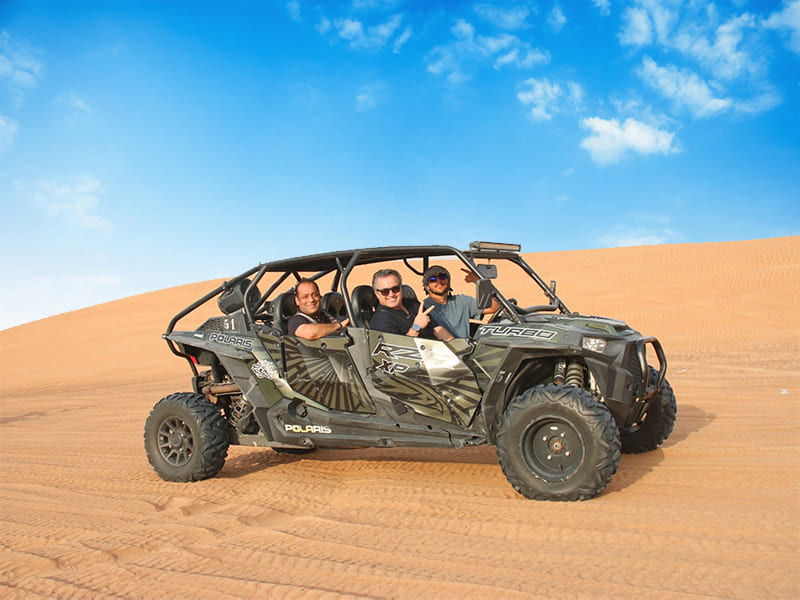 4-Seater Dune Buggy Polaris 1000 CC at Red Dunes Dubai Desert