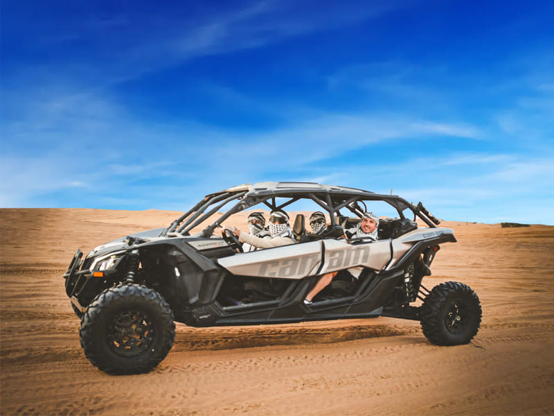 Four-Seater Dune Buggy Dubai Can-Am Maverick 1000 CC at Red Dunes with 40% Discount Price