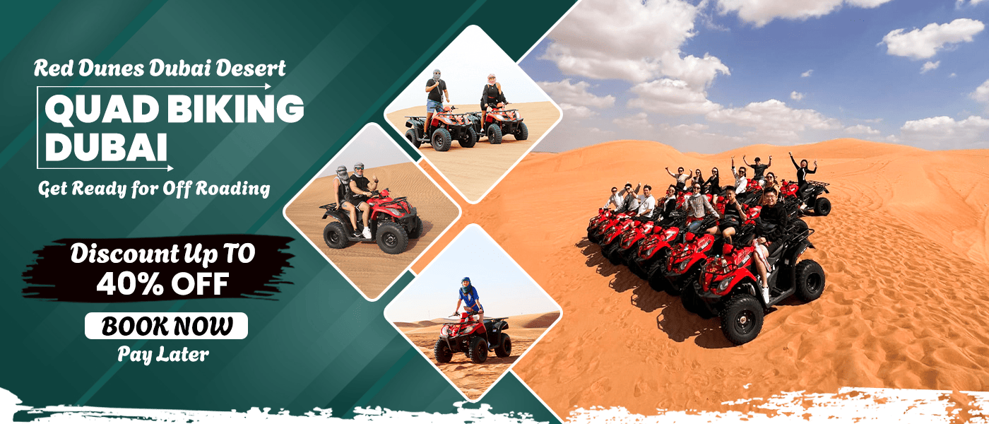 Quad Biking Dubai | Quad Bike Rental Dubai 40% Off