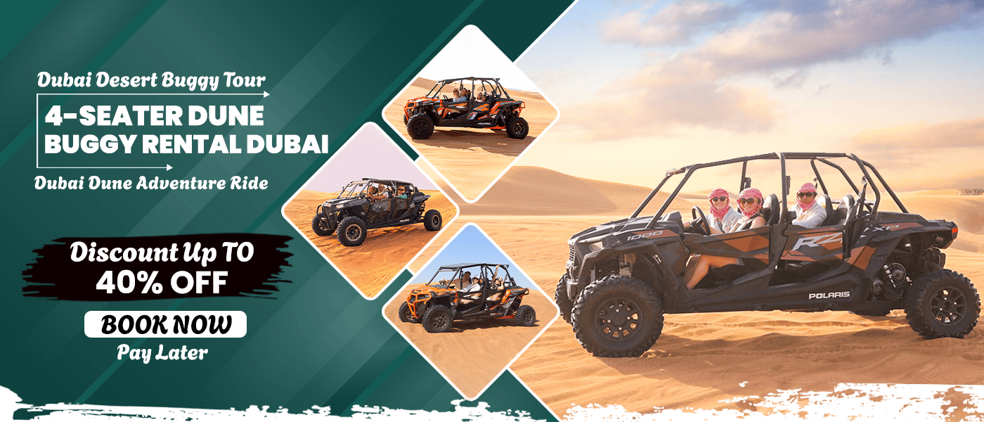 4-Seater Dune Buggy Rental Dubai Desert