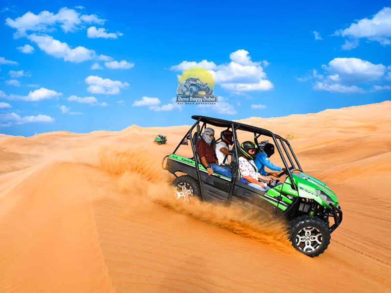 4-Seater Kawasaki 800 CC Dune Buggy Dubai Desert 2