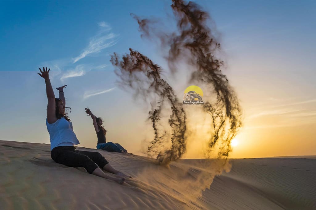 Desert Safari Dubai Sunset at Desert