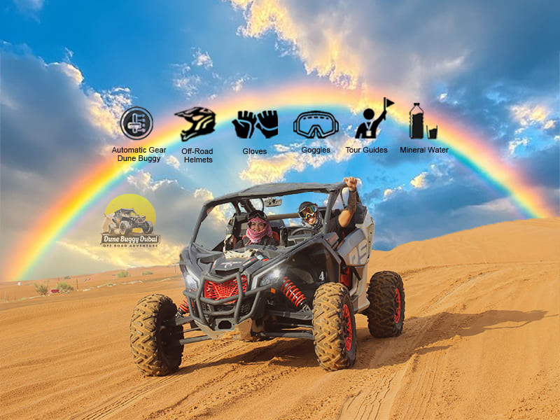 Double Seat CAN-AM Turbo 1000 CC Dune Buggy Dubai Desert 4