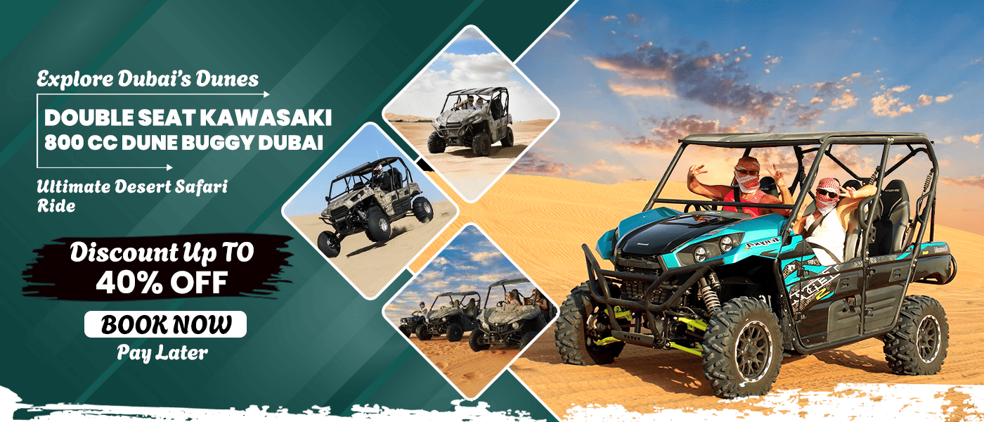 Double Seat Kawasaki 800 CC Dune Buggy Dubai Desert