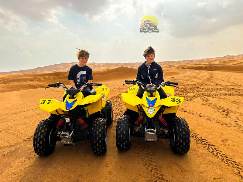 Kids Quad Biking Dubai Desert 1