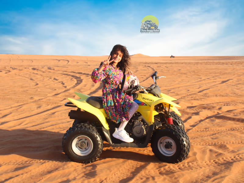 Kids Quad Biking Dubai Desert 2