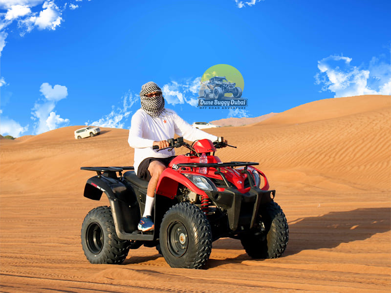 Single Seat ATVs Dubai Desert